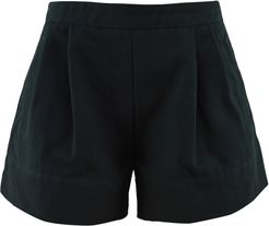 Black Wide Shorts