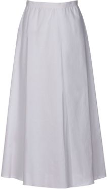 Luna Cotton Skirt In White