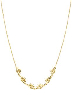 Gold Minerva Choker Necklace