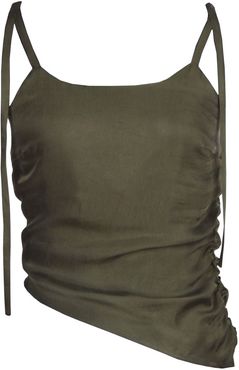 Diagonal Sustainable Top - Green