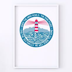 We Will Guide You - Lighthouse Print
