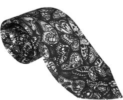 The Tropical Butterfly Tie - Black