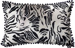 Hopsack Long Cushion Cover - Mythical Jungle