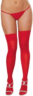 Plus Size Sheer Thigh Highs with Back Seam