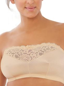 Complete Comfort Stay-In-Place Strapless Wire-Free Bra