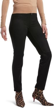 Microsuede Straight Leggings