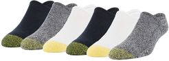 Davenport Invisible No Show Socks 6-Pack