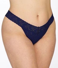 Plus Size Signature Lace Original Rise Thong