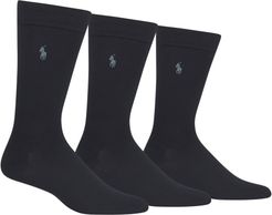 Super Soft Crew Dress Socks 3-Pack