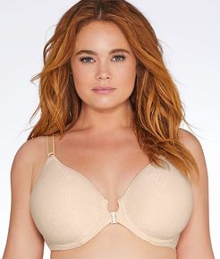 Comfort Revolution Front-Close T-Shirt Bra