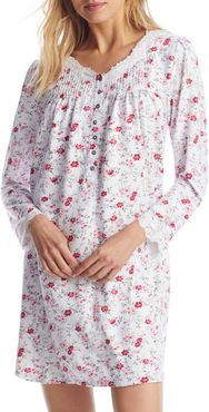 Cozy Roses Sweater Knit Nightgown