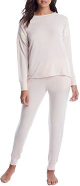 Alexandra Brushed Knit Pajama Set