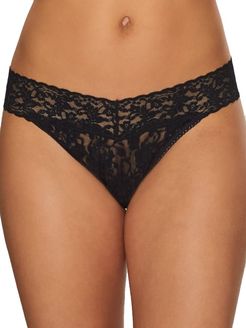 Signature Lace Original Rise Thong