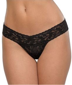 Signature Lace Low Rise Thong