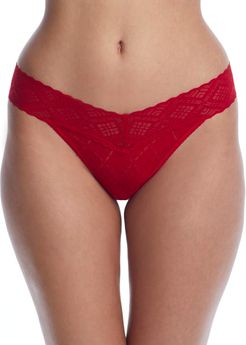 Plaid Jubilee Original Rise Thong