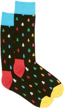 Conifer Tree Socks