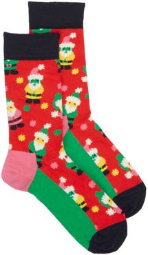 Santa Crew Socks