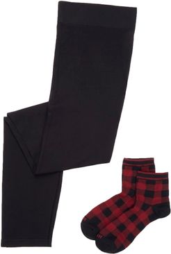 Legging & Sock Lets Get Cozy Set