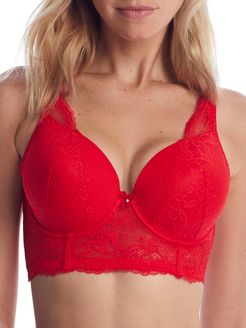 Sandrine Longline Plunge Bra