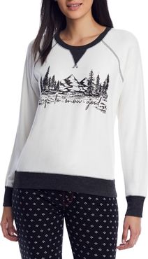 Alpine Nights Knit Lounge Top