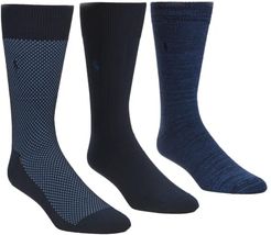 Super Soft Birdseye Ribbed Socks 3-Pack