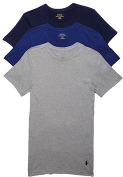 Slim Fit Cotton T-Shirt 3-Pack