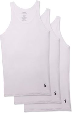 Classic Fit Cotton Tanks 3-Pack