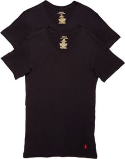 Classic Tall Cotton V-Neck T-Shirt 2-Pack