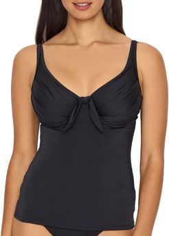 Azure Underwire Tankini Top