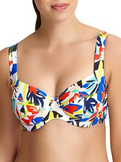 Anya Riva Print Full Cup Bikini Top