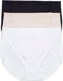 Body Caress Hi-Cut Brief 3-Pack