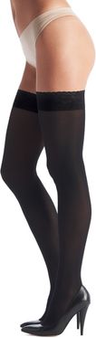 Chic Up Opaque Thigh Highs