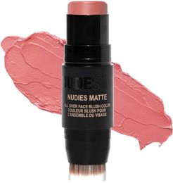 Nudies Matte All Over Face Blush Colour 7g (Various Shades) - Naughty N' Spice
