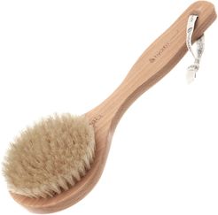 Classic Short Handled Body Brush with Natural Bristle (Medium Strength)