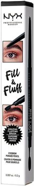 Fill and Fluff Eyebrow Pomade Pencil 0.2g (Various Shades) - Black