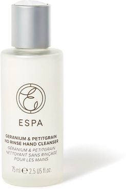 Geranium and Petitgrain No Rinse Hand Cleanser 75ml