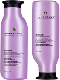 Hydrate Shampoo and Conditioner Moisturising Bundle for Dry Hair, Sulphate Free for a Gentle Cleanse