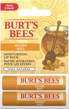 Set Balsamo Labbra Honey Burt's Bees (Value Pack)