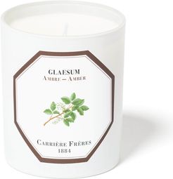 Carrière Frères Scented Candle Amber - Glaseum - 185 g