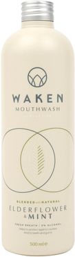 Waken Mouthwash Elderflower & Mint 500ml