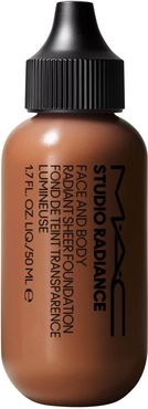 Studio Face and Body Radiant Sheer Foundation 50ml - Various Shades - C8