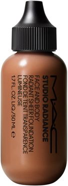 Studio Face and Body Radiant Sheer Foundation 50ml - Various Shades - W5
