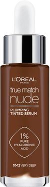 True Match Nude Plumping Tinted Serum (Various Shades) - 10-12 Very Deep