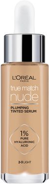 True Match Nude Plumping Tinted Serum (Various Shades) - 2-3  Light