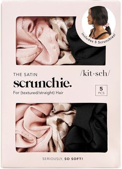 Satin Sleep Scrunchies (Various Colours) - Assorted