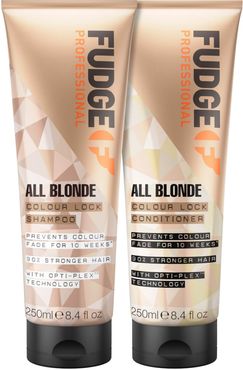 All Blonde Colour Lock Shampoo and Conditioner Bundle 250ml
