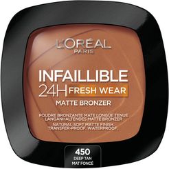 Infallible 24H Longwear Soft Matte Bronzer 90ml (Various Shades) - 450 Tan Deep