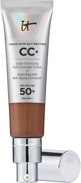 Your Skin But Better CC+ Cream with SPF50 32ml (Various Shades) - Deep Honey