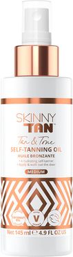 Tan & Tone Self Tanning Oil Medium 145ml