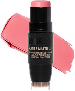 Nudies Matte Lux All Over Face Blush Colour 7g (Various Shades) - Rosy Posy